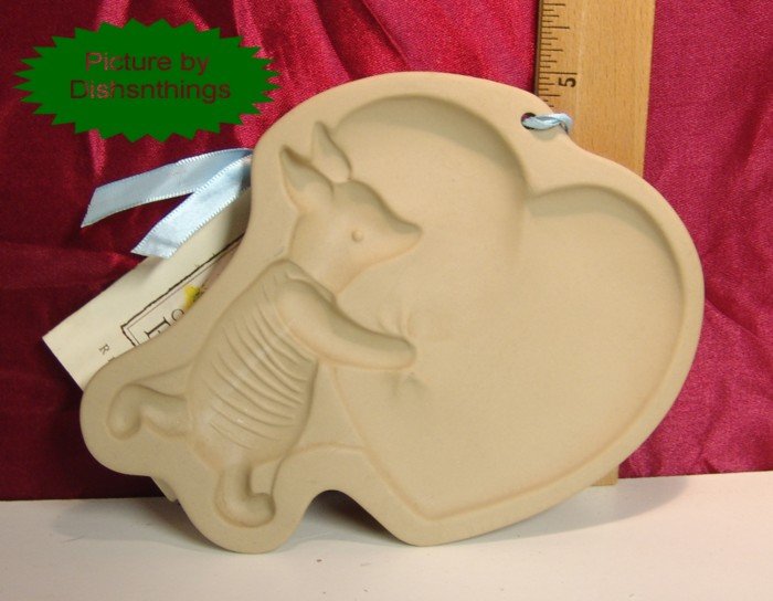 DISNEY Brown Bag Art Cookie Press Piglet with Big Heart