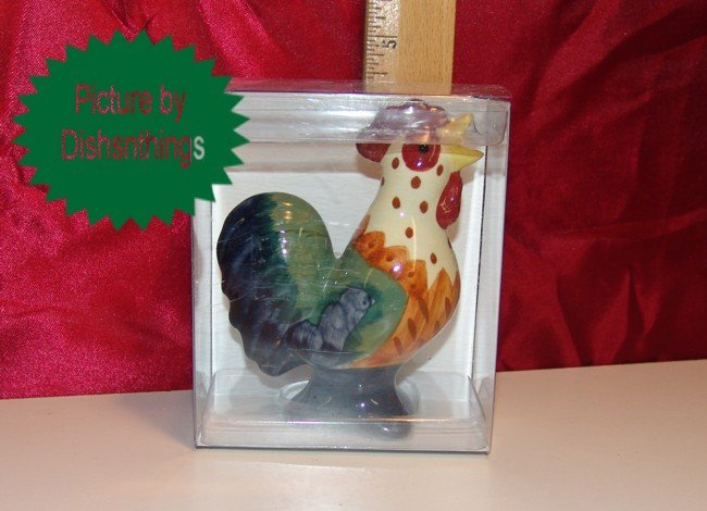 Pfaltzgraff ROOSTER Venting Pie Bird SO cute and NIB!