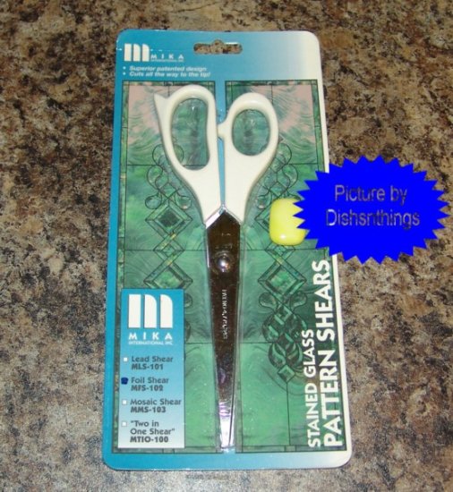 Mika International Foil Pattern Shears MFS-102 NIB