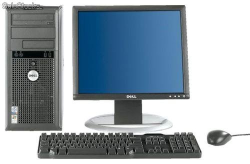 Dell GX620 Desktop 2.8GHz P4 CPU / 2GB Ram / 80GB HDD / Win 7 Ultimate / Office 2007 w/ 17' Monitor