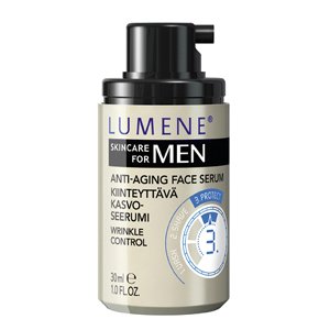 LOT OF 5 LUMENE ANTI-AGING FACE LOTION FOR MEN