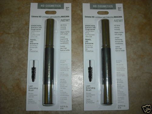 HD Cosmetics mascara. Extrene HD with lash extending