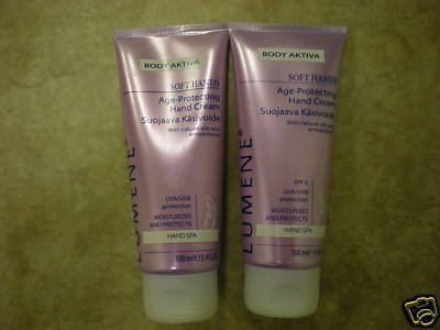 LOT OF 10 LUMENE SOFT HANDS AGE-PROTECTING HAND CREAM