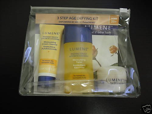 LOT OF 5 PACKS LUMENE 3 STEP AGE DEFYING KIT
