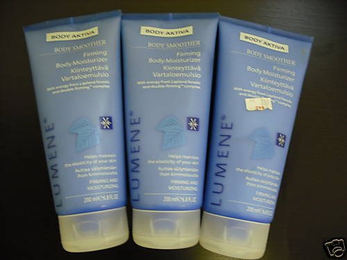 4 LUMENE BODY SMOOTHER FIRMING BODY MOISTURIZER