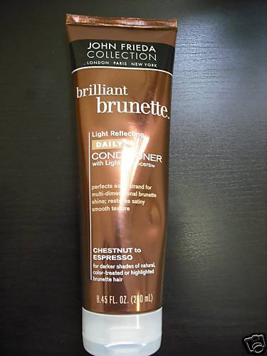 LOT OF 4 JOHN FREIDA BRILLIANT BRUNETTE CONDITIONER