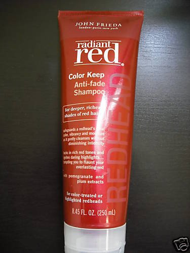 4 JOHN FRIEDA RADIANT RED ANTI FADE SHAMPOO