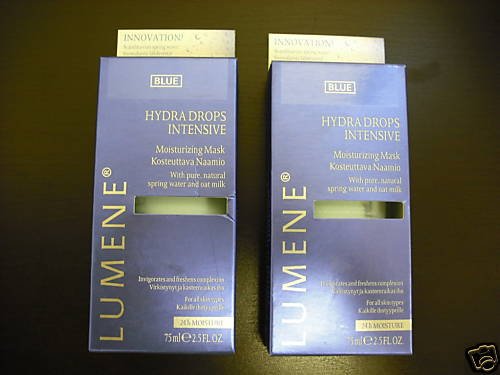 LOT OF 5 LUMENE HYDRA DROPS INTENSIVE MOISTURIZING MASK