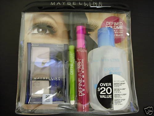 2 MAYBELLINE KITS. YOU WILL GET 4 ITEMS IN EVERY KIT