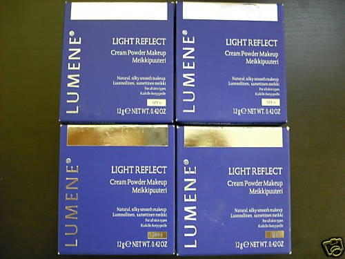 LOT OF 5 LUMENE LIGHT REFLECT CREAM POWDER MAKEUP