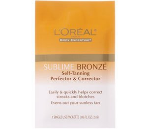 LOT OF 10 LOREAL SUBLIME BRONZE SELF-TANNING Perfector