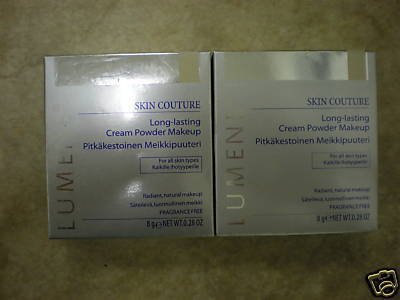 4 LUMENE SKIN COUTURE CREAM POWDER MAKEUP luminous skin