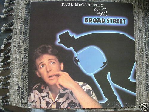 PAUL McCARTNEY-GIVE MY REGARDS TO BROAD STREET-NM LP