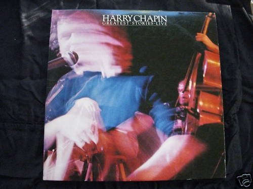 HARRY CHAPIN - GREATEST STORIES LIVE - DOUBLE LP-NM