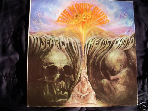 THE MOODY BLUES - IN SEARCH OF THE LOST CHORD-DERAM LP