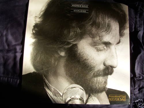 ANDREW GOLD - WHIRLWIND - WHITE LABEL PROMO - ASYLUM LP