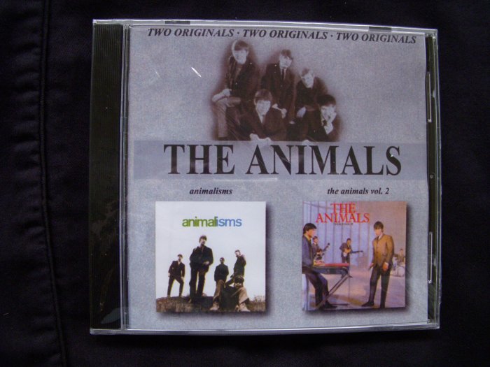 THE ANIMALS - 2 LPS ONE CD - THE ANIMALS / ANIMAL TRACK