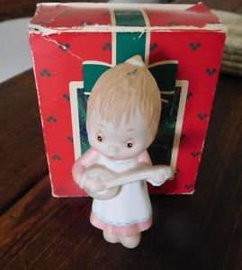 Collectible Hallmark Betsey Clark Hand Painted Porcelain Keepsake Ornament 1984