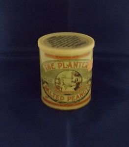 Vintage 1981 Limited Edition 75th Anniversary Planters Salted Peanuts Tin Decor