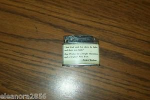 Vintage Warco Unique Automatic SuperAdvertising/ Logo Chrome Lighter 1950's