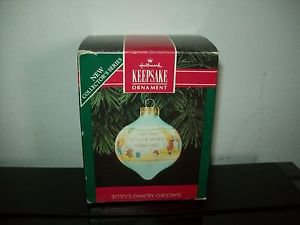 Collectible Hallmark Betsey's Country Christmas Keepsake Ornament 1992