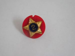 Collectible Vintage Boy Scouts 2 Year Enamel Star Hat Pin Lapel Pin