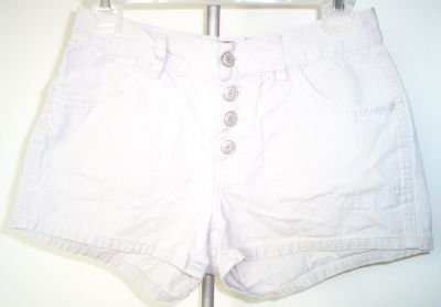OLD NAVY size 2 khaki button fly short shorts daisy dukes excellent deal!