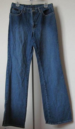 excellent condition New York Jeans low rise flare size 8 darker wash