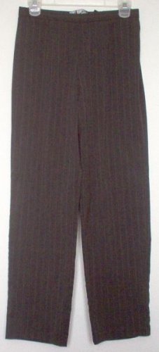 Requirements Petite pinstripe gray pants slacks size 8p