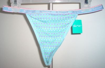 brand new ST. EVE thong panties size L/7 Be Yourself NWT