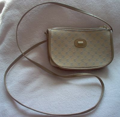 PIERRE CARDIN brown handbag purse like new adorable