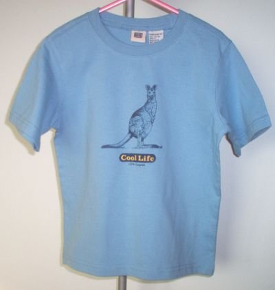 brand NEW Faded Glory blue Cool Life T-shirt size 4T NWOT