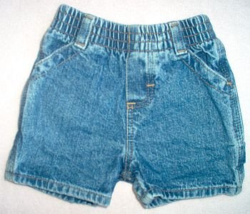 Osh Kosh baby small jean shorts LIKE NEW 6-12 months
