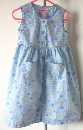 brand new Just Friends size 3T blue sundress dress nwot