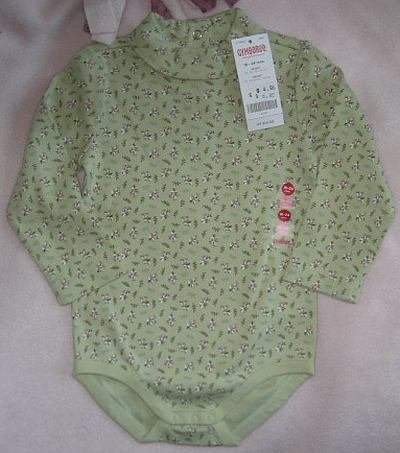 brand new Gymboree green Winter Princess 18-24 mo onesie NWT