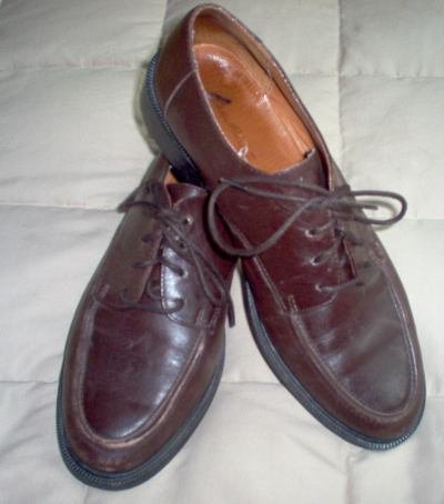 EDDIE BAUER lace up oxfords career shoes brown size 10 in excellent condition