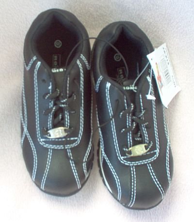 brand new Lil Romeo NIB NWT size 10 1/2 boys black sneakers shoes