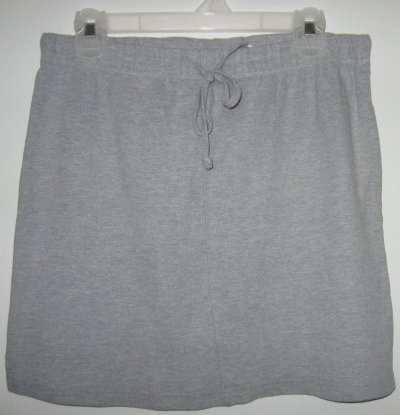 Maternity Announcements gray cotton skirt size medium in good condition