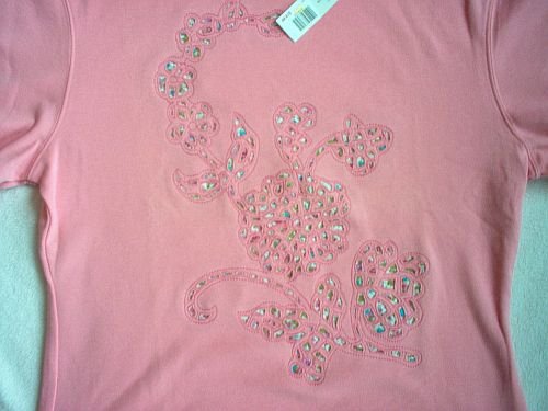 brand new Fashion Classics Cracker Barrel size medium pink shirt NWT