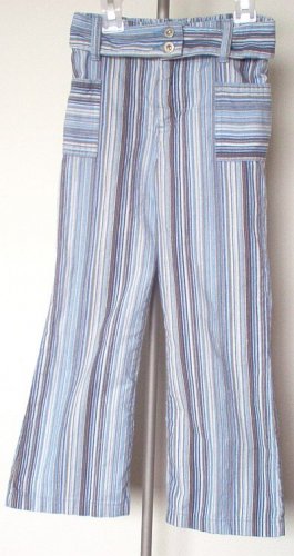 EUC Covington size 5 blue striped flare corduroy pants excellent condition