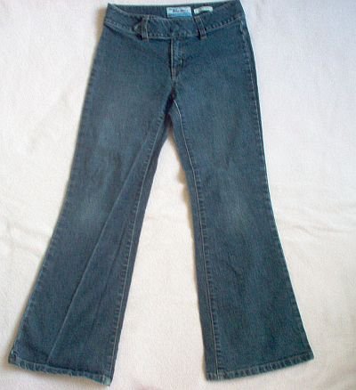 Old Navy stretch jeans size 8 bootcut cute trendy girls excellent condition