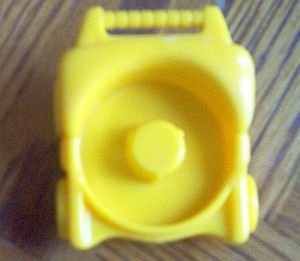Fisher Price Little People yellow stroller newer in excellent condition