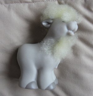 TOUCH AND FEEL new 2005 Fisher Price Little People GOAT
