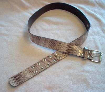 brand new No Boundaries dark mauve pink brown print belt size 13 NWOT