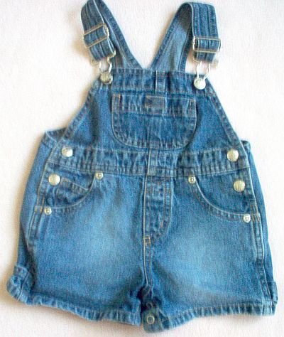 boys or girls Koala Kids shorts jeans overall shortall 12 months like new