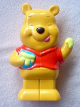 Disney Winnie the Pooh Sounds Stacker Mega Bloks blocks like new