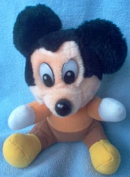 Vintage Mickey's A Christmas Carol Mickey Plush