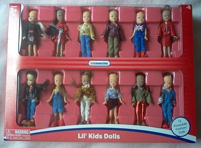 12 poseable fashion DOLLS NIB NIP NEW kid connection