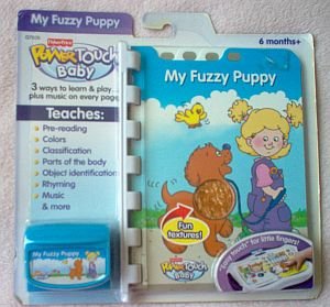 Fisher Price Power Touch Baby My Fuzzy Puppy NIP NIB