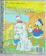 Little Golden Book Vintage Donald Duck and the Big Dog 1986 good condition